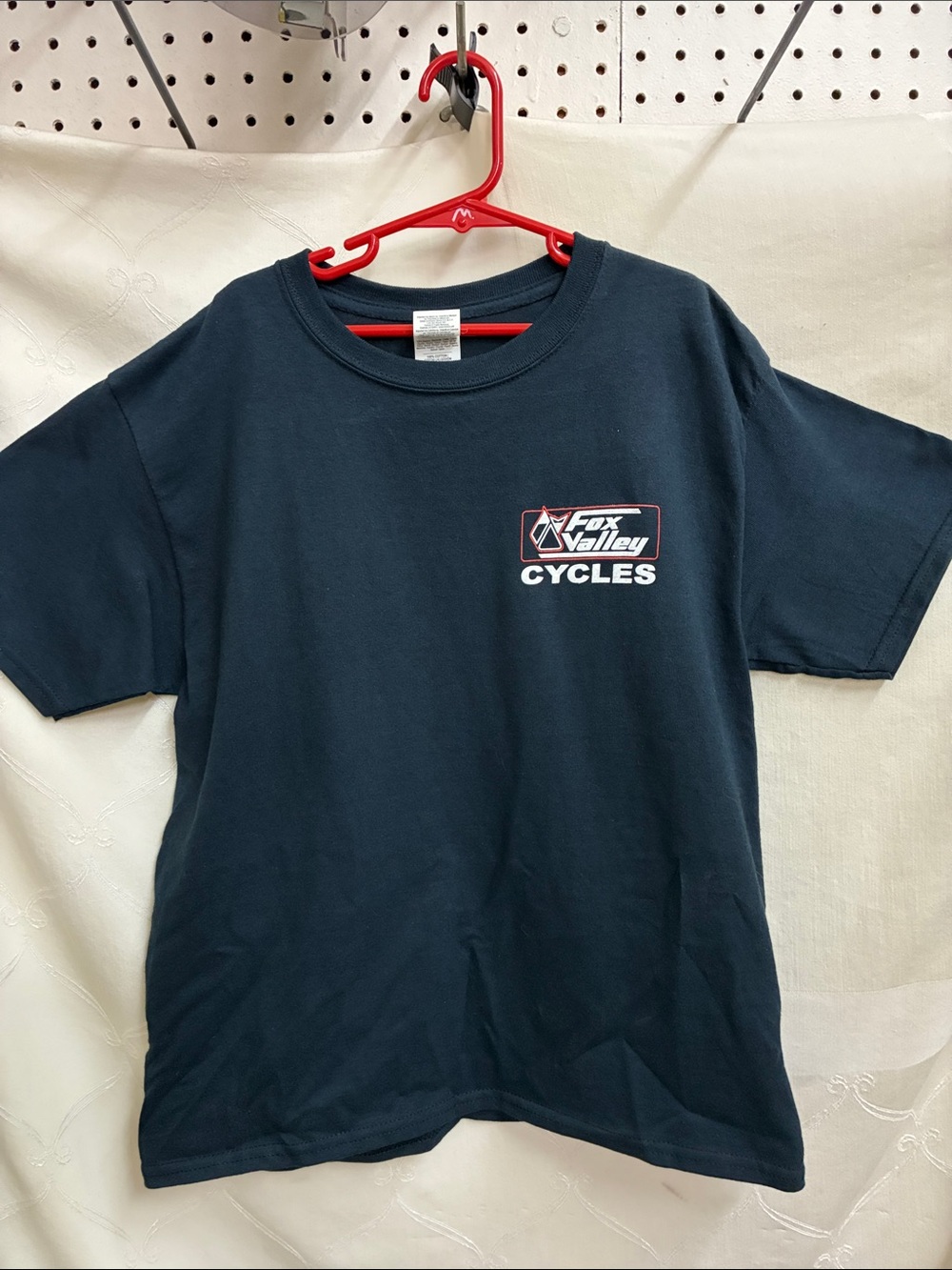 Gildan Honda Black Fox Valley Cycles Tee Kids Youth